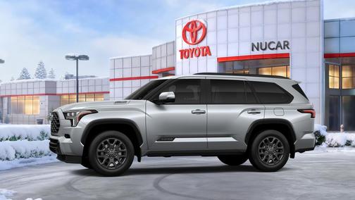 Celestial Silver Metallic 2026 Toyota Sequoia Platinum
