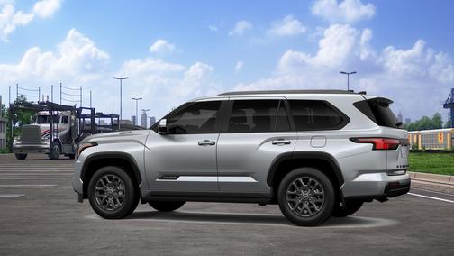 Celestial Silver Metallic 2026 Toyota Sequoia Platinum