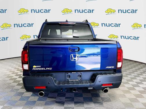 Obsidian Blue Pearl 2021 Honda Ridgeline RTL-E