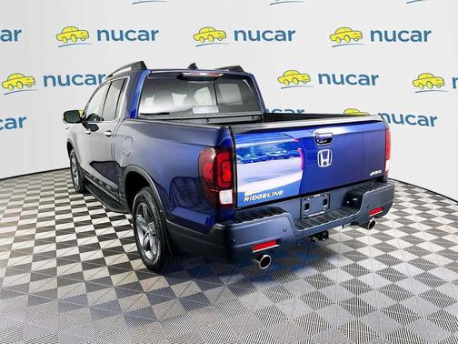 Obsidian Blue Pearl 2021 Honda Ridgeline RTL-E