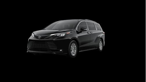 Midnight Black Metallic 2026 Toyota Sienna XLE