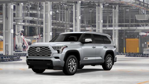 Celestial Silver Metallic 2026 Toyota Sequoia 1794 Edition