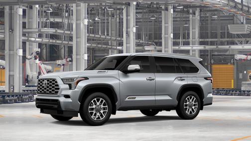 Celestial Silver Metallic 2026 Toyota Sequoia 1794 Edition