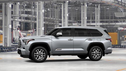 Celestial Silver Metallic 2026 Toyota Sequoia 1794 Edition