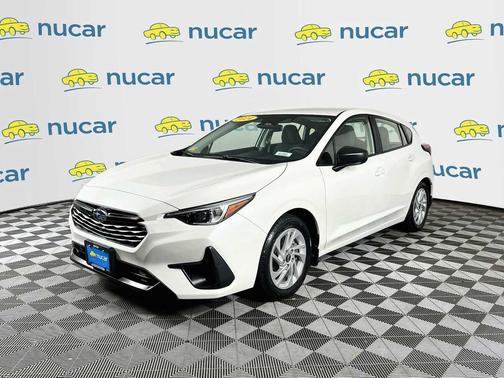 Crystal White Pearl 2024 Subaru Impreza Base