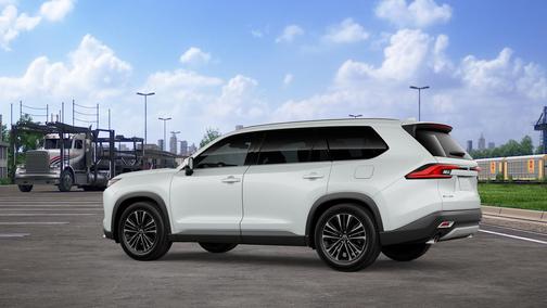 Wind Chill Pearl 2026 Toyota Grand Highlander Hybrid Platinum MAX
