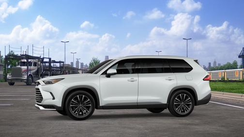 Wind Chill Pearl 2026 Toyota Grand Highlander Hybrid Platinum MAX