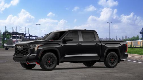 Midnight Black Metallic 2026 Toyota Tundra Hybrid TRD Pro