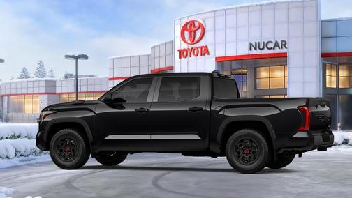 Midnight Black Metallic 2026 Toyota Tundra Hybrid TRD Pro