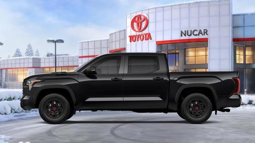 Midnight Black Metallic 2026 Toyota Tundra Hybrid TRD Pro