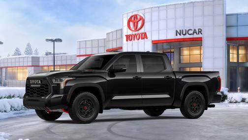 Midnight Black Metallic 2026 Toyota Tundra Hybrid TRD Pro