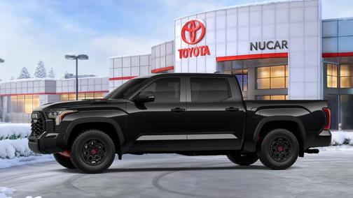 Midnight Black Metallic 2026 Toyota Tundra Hybrid TRD Pro