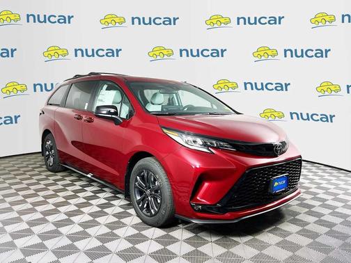 Ruby Flare Pearl 2026 Toyota Sienna XSE 7 Passenger