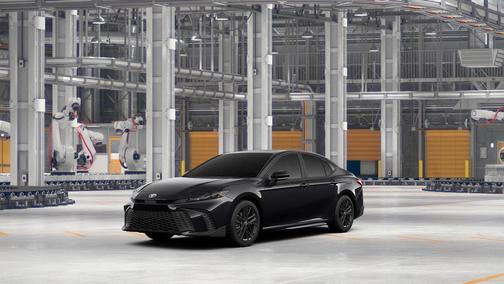 Black 2027 Toyota Camry SE