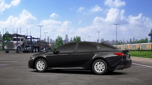 Midnight Black Metallic 2026 Toyota Camry LE
