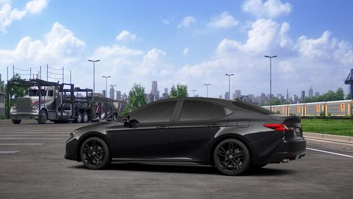 Midnight Black Metallic 2026 Toyota Camry Nightshade