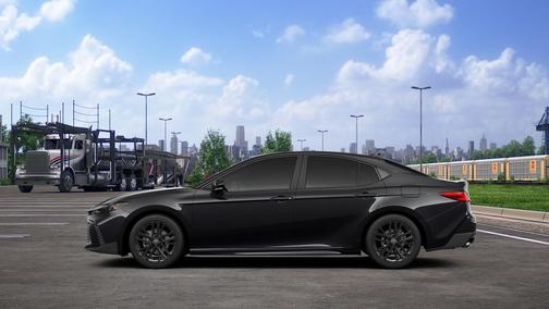Midnight Black Metallic 2026 Toyota Camry SE