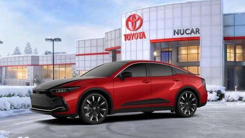 Finish Line Red/Black 2026 Toyota Crown Platinum