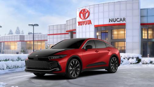 Finish Line Red/Black 2026 Toyota Crown Platinum