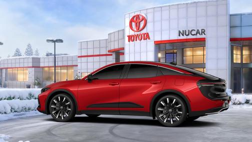 Finish Line Red/Black 2026 Toyota Crown Platinum