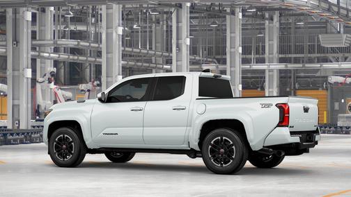 White 2026 Toyota Tacoma Hybrid TRD Sport