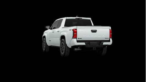 White 2026 Toyota Tacoma Hybrid TRD Sport