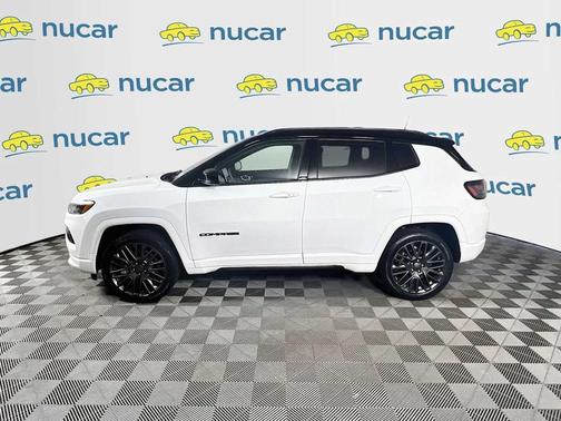 Bright White Clearcoat 2023 Jeep Compass High Altitude