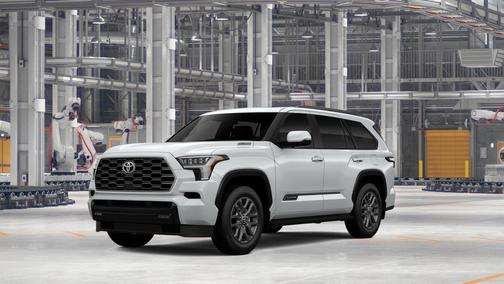 Wind Chill Pearl 2026 Toyota Sequoia Platinum