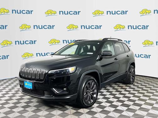 Diamond Black Crystal Pearlcoat 2021 Jeep Cherokee 80th Anniversary 4x4