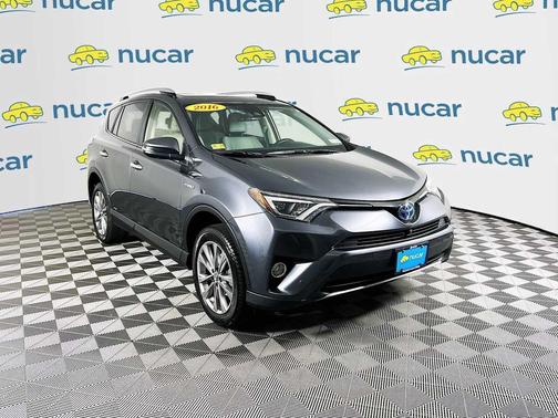 Magnetic Gray Metallic 2016 Toyota RAV4 Hybrid Limited