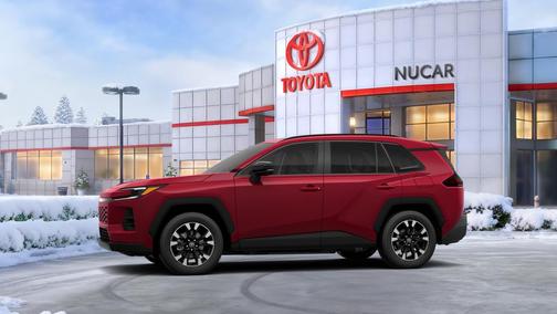 Ruby Flare Pearl 2026 Toyota RAV4 Limited
