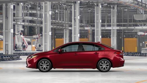 Ruby Flare Pearl 2026 Toyota Corolla LE