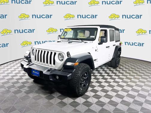 Bright White Clearcoat 2022 Jeep Wrangler Unlimited Sport