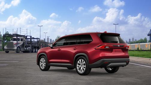 Ruby Flare Pearl 2026 Toyota Grand Highlander Hybrid Limited