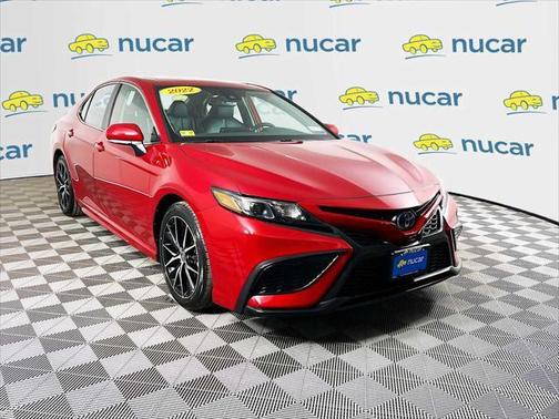 Supersonic Red 2022 Toyota Camry SE