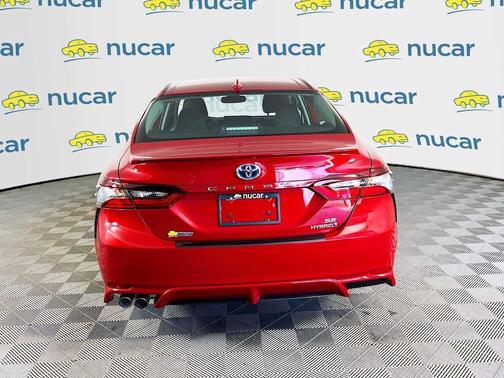 Supersonic Red 2022 Toyota Camry SE