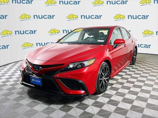 Supersonic Red 2022 Toyota Camry SE