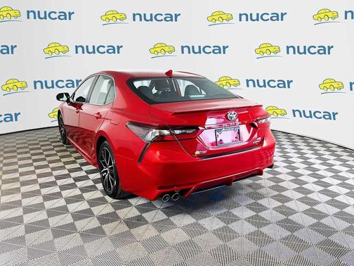 Supersonic Red 2022 Toyota Camry SE