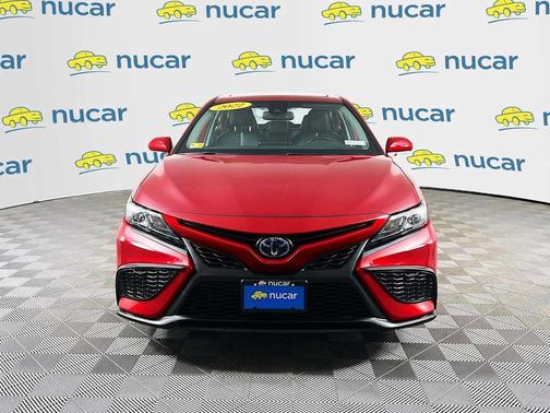 Supersonic Red 2022 Toyota Camry SE