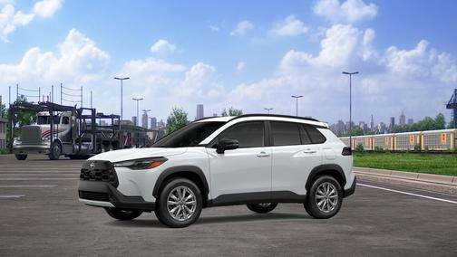 Wind Chill Pearl 2026 Toyota Corolla Cross LE