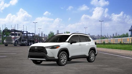 Wind Chill Pearl 2026 Toyota Corolla Cross LE
