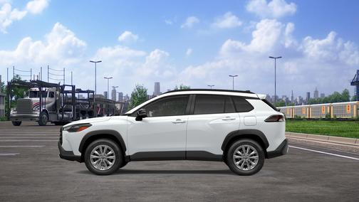 Wind Chill Pearl 2026 Toyota Corolla Cross LE