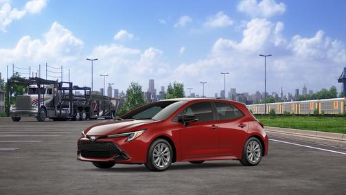 Finish Line Red 2026 Toyota Corolla SE