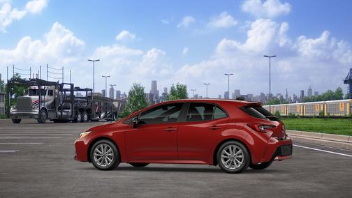 Finish Line Red 2026 Toyota Corolla SE