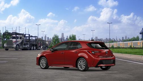 Finish Line Red 2026 Toyota Corolla SE