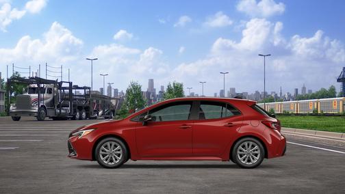 Finish Line Red 2026 Toyota Corolla SE