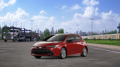 Finish Line Red 2026 Toyota Corolla SE
