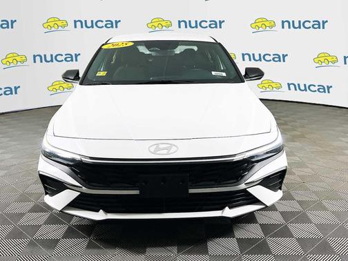 Serenity White 2025 Hyundai ELANTRA Sport