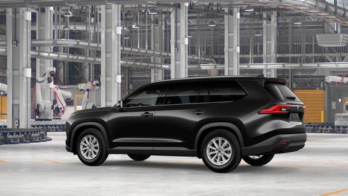 Midnight Black Metallic 2026 Toyota Grand Highlander XLE