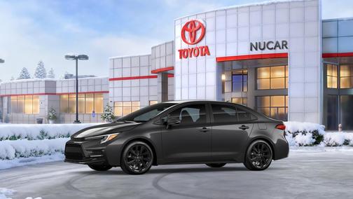 Underground/Midnight Black Metallic 2026 Toyota Corolla XSE